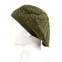 Ladies Knitted Beret Hat - WH5010 - Bundle Bus