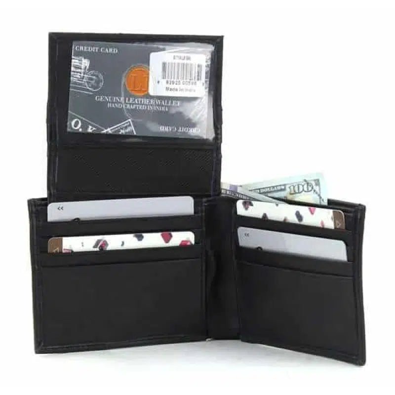 Lambskin Bi Fold w/ Card Case Style : 566 - Bundle Bus