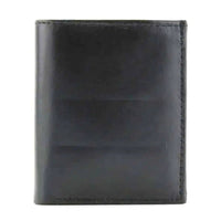 Lambskin Bi-fold Wallet with Two Side Flaps Style : 593 - Bundle Bus