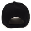 Las Vegas Black 3D Embroidered Baseball Cap- Hat EBC10280 - Bundle Bus