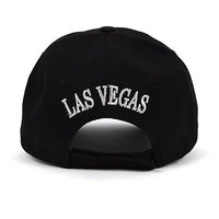 Las Vegas Black 3D Embroidered Baseball Cap, Hat EBC10287 - Bundle Bus