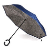 Leopard Pattern Reverse Open Inverted Umbrella- UM5024 - Bundle Bus