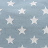 Light Blue Stars Ladies Tote Bag -LTBG1228-LTBL - Bundle Bus