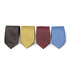 Men Cross Pattern Micro Fiber Poly Woven Tie-MPW5950 - Bundle Bus