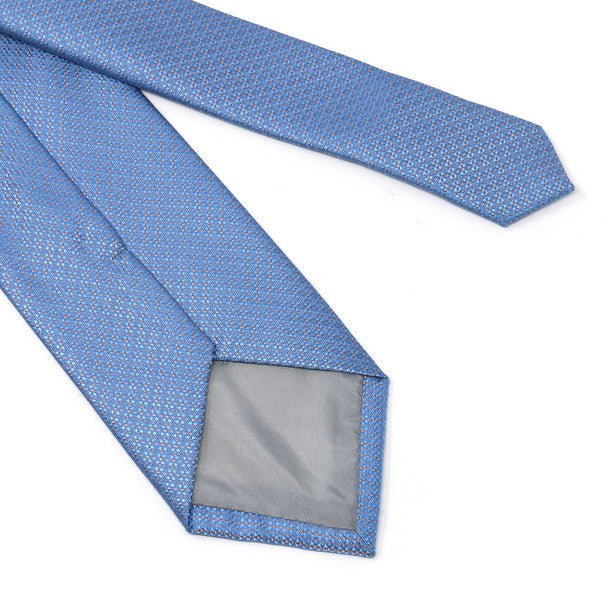 Men Cross Pattern Micro Fiber Poly Woven Tie-MPW5950 - Bundle Bus