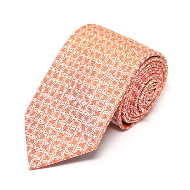 Men Geometric Micro Fiber Poly Woven Regular Tie-MPW5946 - Bundle Bus