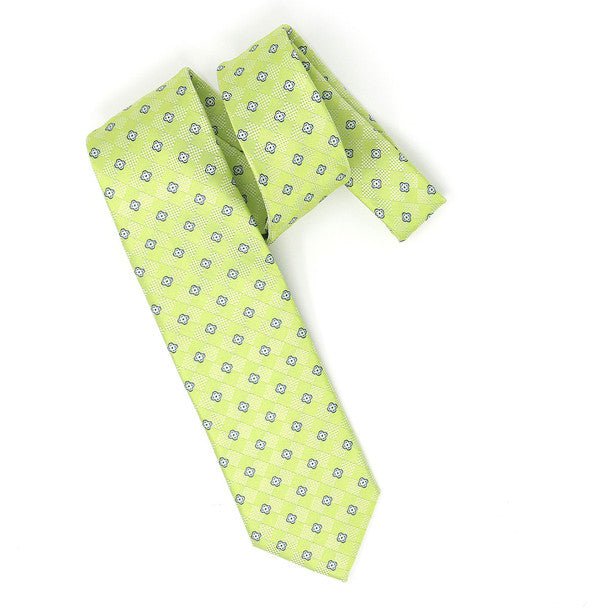 Men Geometric Micro Fiber Poly Woven tie-MPW5948 - Bundle Bus