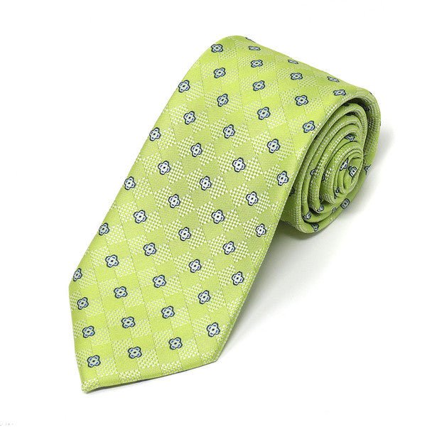 Men Geometric Micro Fiber Poly Woven tie-MPW5948 - Bundle Bus