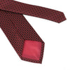 Men Square Tiles Micro Fiber Poly Woven Regular Tie-MPW5947 - Bundle Bus