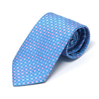 Men Tile Pattern Micro Fiber Poly Woven Tie-MPW5952 - Bundle Bus