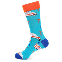 Men's Ambulance Novelty Socks - NVS19527 - Bundle Bus