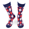 Men's Argyle Novelty Socks - NVS19565 - Bundle Bus