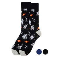 Men's Astronaut Novelty Socks - NVS1919 - Bundle Bus