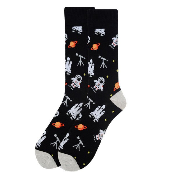 Men's Astronaut Novelty Socks - NVS1919 - Bundle Bus