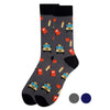 Men's Back to School Novelty Socks - NVS1915 - Bundle Bus