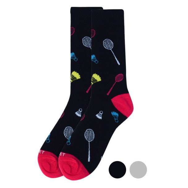 Men's Badminton Premium Collection Novelty Socks - NVPS2011 - Bundle Bus