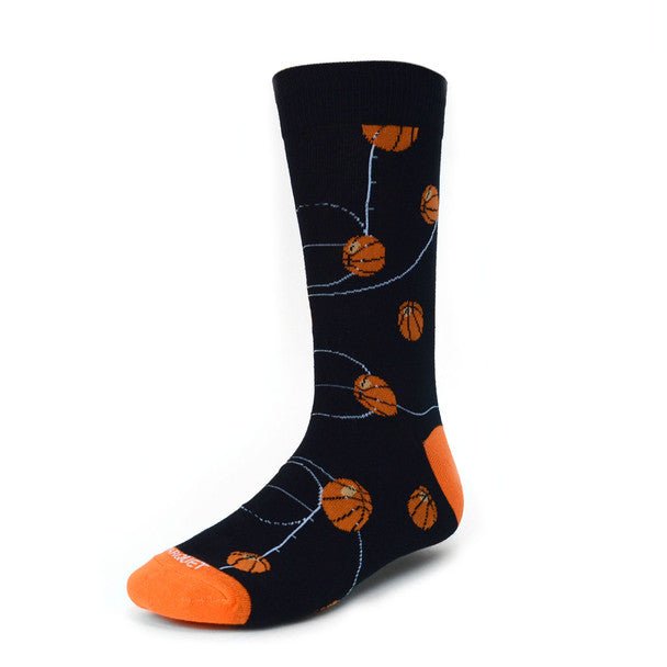 Men's Basketball Court Premium Collection Novelty Socks - NVPS2015 - Bundle Bus