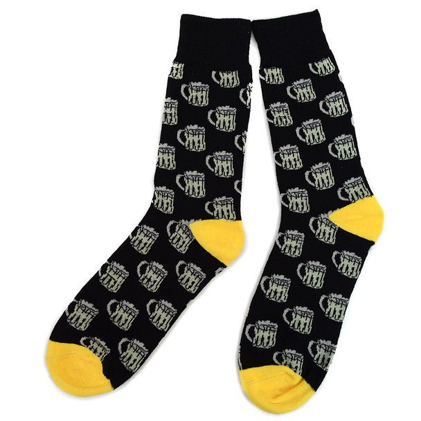 Men's Beer Mugs Novelty Socks NVS1781 - Bundle Bus