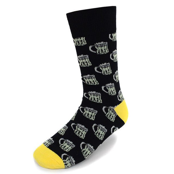 Men's Beer Mugs Novelty Socks NVS1781 - Bundle Bus