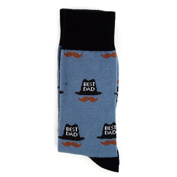 Men's Best Dad Novelty Socks - NVS1908 - Bundle Bus