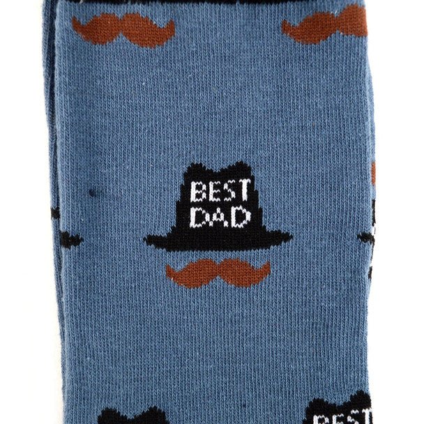 Men's Best Dad Novelty Socks - NVS1908 - Bundle Bus