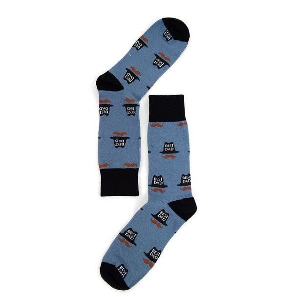 Men's Best Dad Novelty Socks - NVS1908 - Bundle Bus