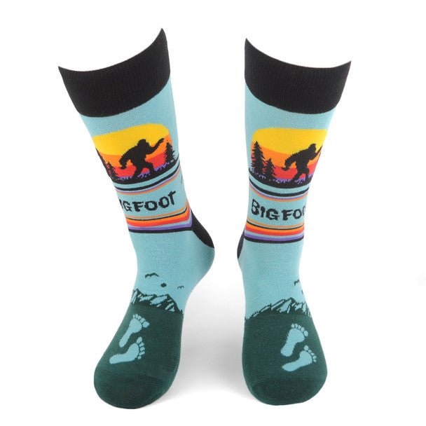 Men's Big Foot Novelty Socks - NVS19587 - Bundle Bus