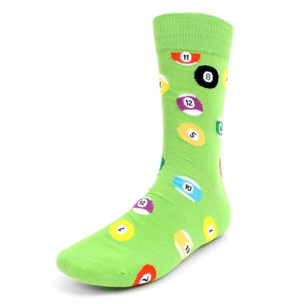 Men's Billiard Novelty Socks - NVS19300 - Bundle Bus