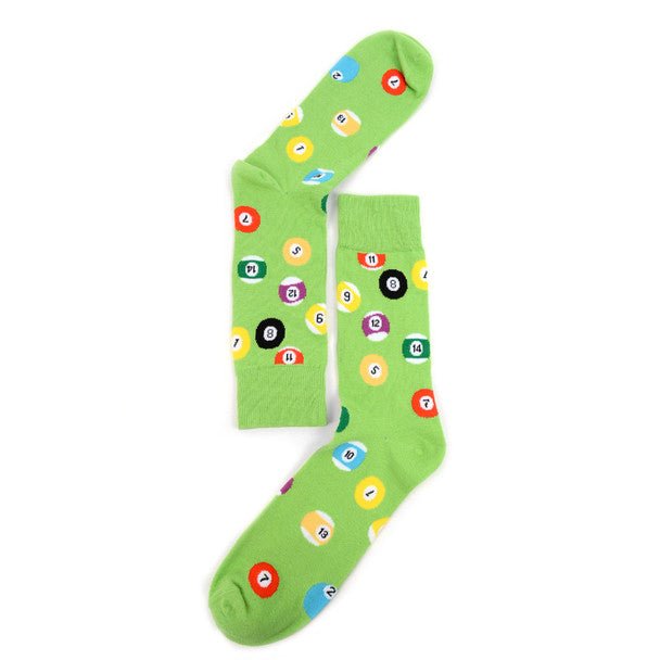 Men's Billiard Novelty Socks - NVS19300 - Bundle Bus