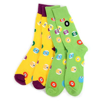 Men's Billiard Novelty Socks - NVS19300 - Bundle Bus