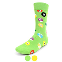 Men's Billiard Novelty Socks - NVS19300 - Bundle Bus