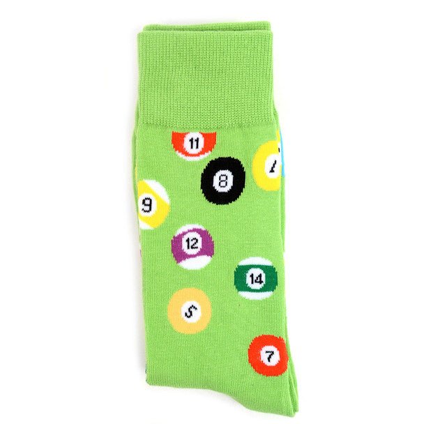 Men's Billiard Novelty Socks - NVS19300 - Bundle Bus