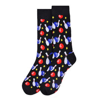 Men's Bowling Novelty Socks - NVS1768 - Bundle Bus