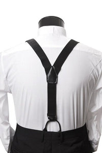 Men's Boxed Button Suspenders BSB3701 - Bundle Bus