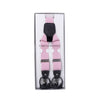 Men's Boxed Convertible Button Strap and Clip-On Suspenders with Leather Trim CLSUS - Bundle Bus