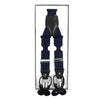 Men's Boxed Convertible Button Strap and Clip-On Suspenders with Leather Trim CLSUS - Bundle Bus