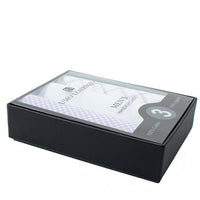 Men's Boxed Fancy Cotton Handkerchiefs 3pcs Set-MFB1743 - Bundle Bus