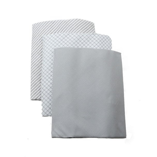 Men's Boxed Fancy Cotton Handkerchiefs 3pcs Set MFB1753 - Bundle Bus