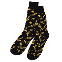 Men's Brass Instrument Novelty Socks - NVS1814 - Bundle Bus