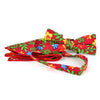 Men's Bright Floral Cotton Bow Tie & Hanky Set - CTBH1738 - Bundle Bus