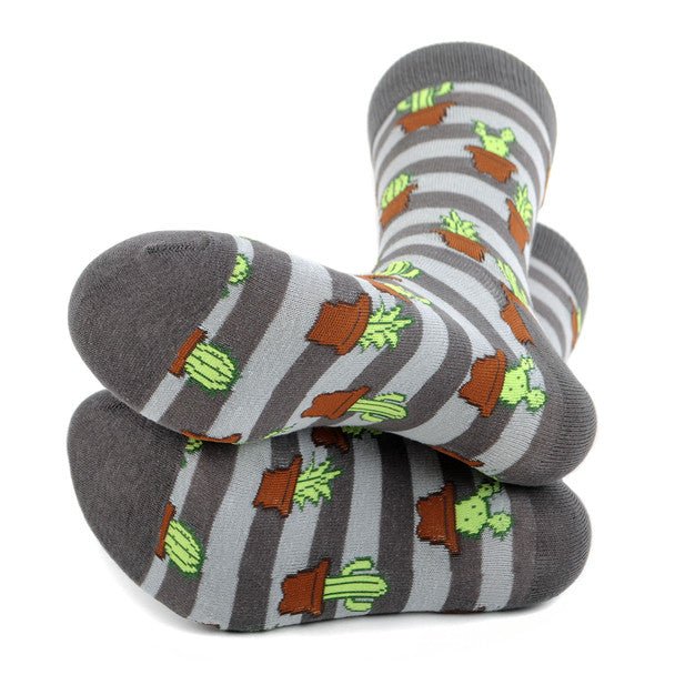 Men's Cactus Novelty Socks - NVS19589 - Bundle Bus