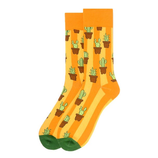 Men's Cactus Novelty Socks - NVS19589 - Bundle Bus