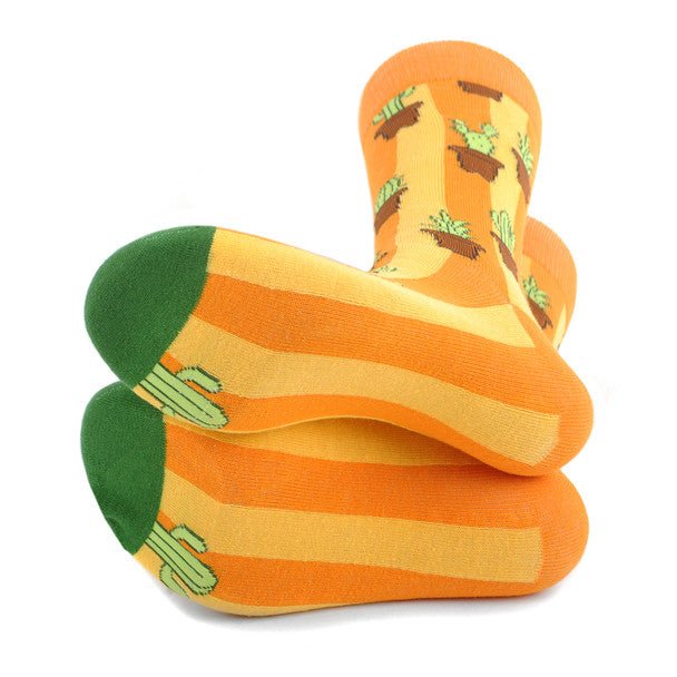 Men's Cactus Novelty Socks - NVS19589 - Bundle Bus