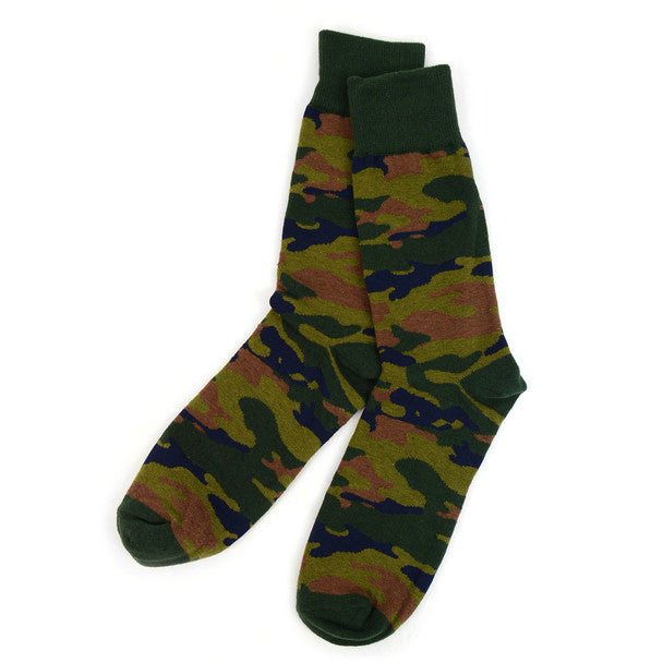 Men's Camouflage Novelty Socks - NVS1906 - Bundle Bus