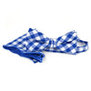 Men's Checkered Cotton Bow Tie & Hanky Set - CTBH1733 - Bundle Bus