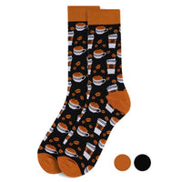 Men's Coffee Cups Novelty Socks NVS1752-53 - Bundle Bus