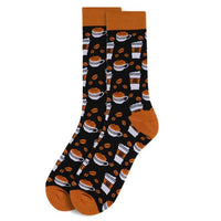 Men's Coffee Cups Novelty Socks NVS1752-53 - Bundle Bus