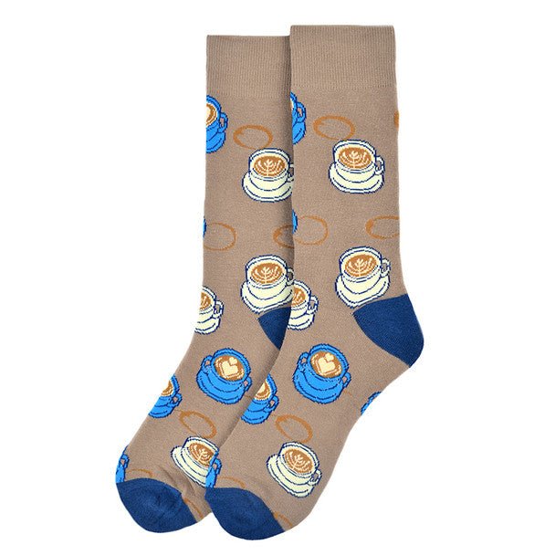 Men's Coffee Novelty Socks - NVS19550 - Bundle Bus