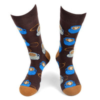 Men's Coffee Novelty Socks - NVS19550 - Bundle Bus