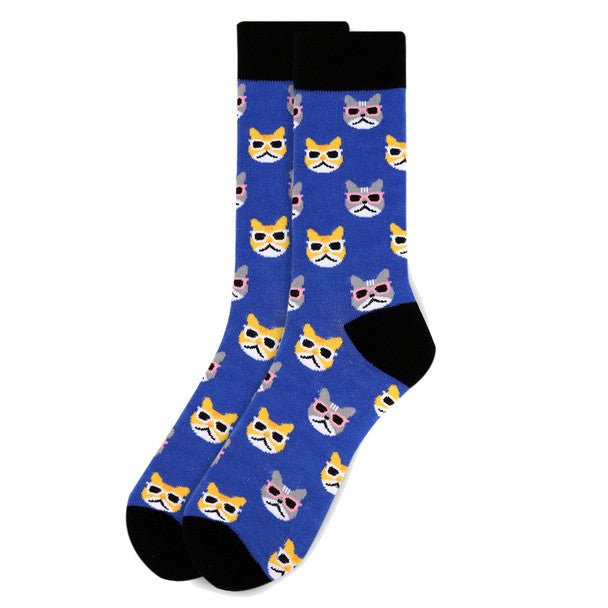 Men's Cool Cats Novelty Socks NVS1745 - Bundle Bus